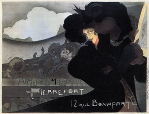 Pierrefort, Affiches et Stampes, 1898 door Georges de Feure