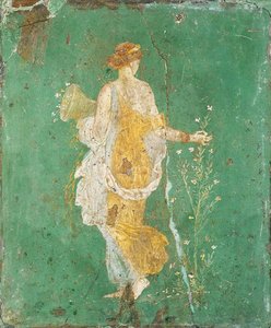Flora, fresco Villa van Ariadne in Stabiae bij Pompei, ca. 15-45 n.Chr. (38594045730)