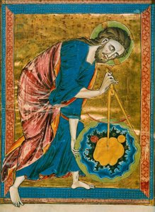 God de Geometer, Codex Vindobonensis 2554, circa 1220-1230 (29304249070)