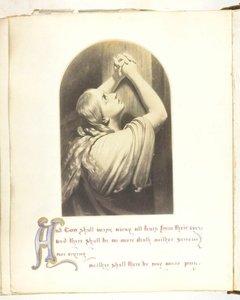 Zonder Titel [illustratie met Bijbelse citaat], 1855-1868 door Georgina Cowper