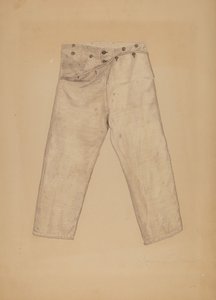 Zelfgemaakte Broeken door Georgine E. Mason
