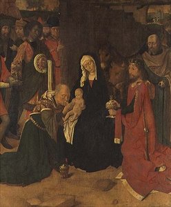 Aanbidding der wijzen, c.1490 door Gerard David