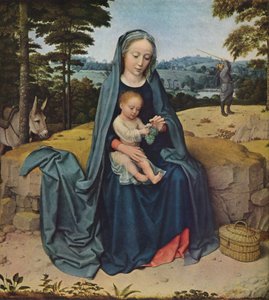 De rust tijdens de vlucht naar Egypte, ca. 1510