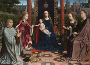 De Maagd en het Kind met Heiligen en Donor, ca. 1510