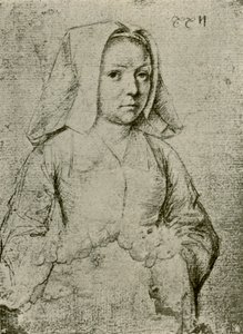 Jonge vrouw door Gerard David