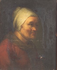 Een oude vrouw