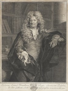 Frédéric Léonard door Gérard Edelinck