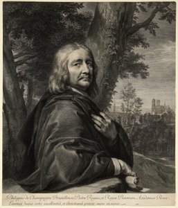 Philippe de Champagne door Gérard Edelinck