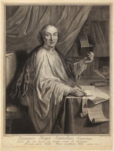 Portret van Gerbrand van Leeuwen door Gérard Edelinck