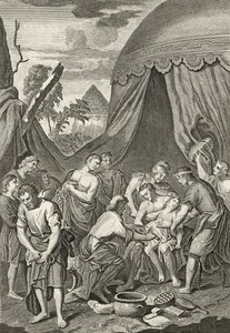 De Besnijdenis van Christus, 1762 door Gerard Hoet