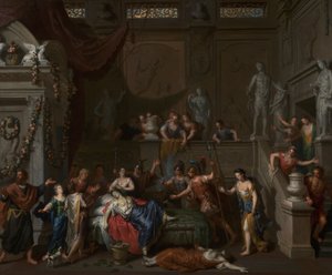 De dood van Cleopatra, c.1700-10