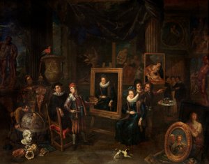 Het atelier van de schilder