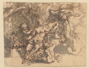 Mythologische of allegorische voorstelling