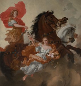 Apollo en Aurora, 1671 door Gerard de Lairesse