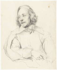 Portret van Robert van Voerst door Gerard ter Borch (II)