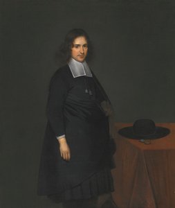 Portret van een jonge man door Gerard ter Borch