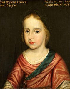 Portret van Willem III, Prins van Oranje