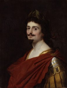 Portret van Frederik V, keurvorst Palatijn (1596-1632), als Romeinse keizer door Gerard van Honthorst