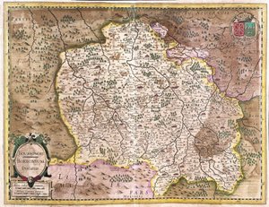 Bourbonnais, Frankrijk (gravure)