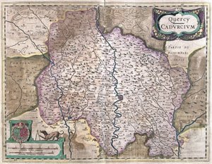 Cahors, Frankrijk door Gerardus Mercator