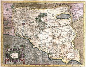 Lazio, Italië (gravure)