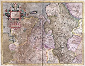 Westfalen, Duitsland (gravure)