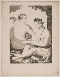 Terpsichore en Kalliope
