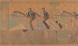 Folkloretekening, 1895-1898