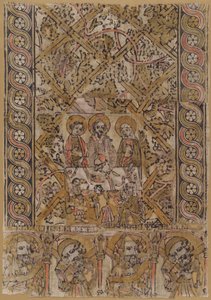 Een Lessenaarskleed met de Bruiloft te Kana door German 15th Century