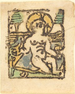 Christuskind met Vogel door German 15th Century