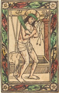 Christus als de Man van Smarten door German 15th Century