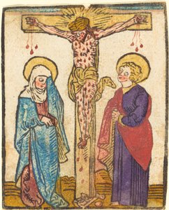 Christus aan het kruis door German 15th Century