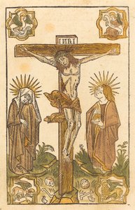 Christus aan het Kruis door German 15th Century