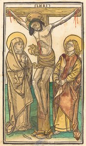 Christus aan het Kruis door German 15th Century