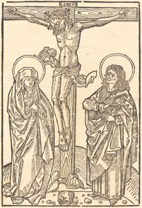 Christus aan het Kruis door German 15th Century