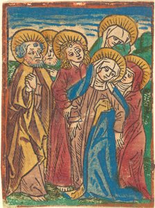 Overwonnen Madonna door German 15th Century