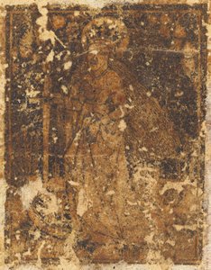 Heilige Catharina [verso] door German 15th Century