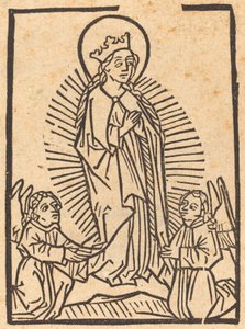 De Hemelvaart van de Maagd door German 15th Century