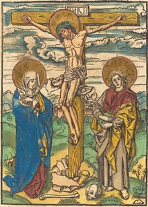 Christus aan het Kruis door German 16th Century