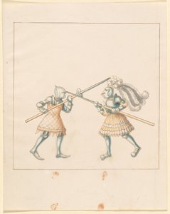 Freydal, Het Boek van Toernooien en Jousts van Keizer Maximiliaan I: Gevechten te Voet (Jousts)(Volume III): Plaat 149