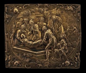 Begrafenis van een Heilige door German 17th Century