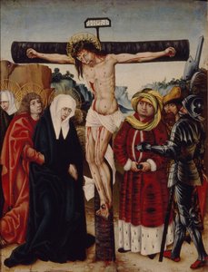 De Kruisiging door German Master