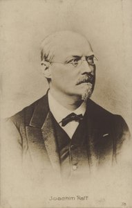 Portret van Joachim Raff (z/w foto) door German Photographer