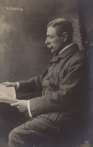 Portret van Ricardo Mahllig (z/w foto) door German Photographer