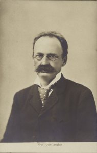 Wilhelm Olivier Leube (z/w foto) door German Photographer