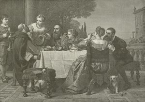 Een feest in het huis van Titiaan