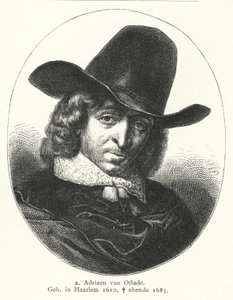 Adriaen van Ostade, schilder van de Nederlandse Gouden Eeuw (gravure)