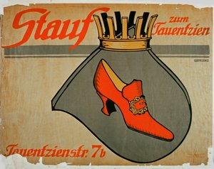 Advertentie voor Stauf Schoenen