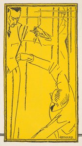 Reclame voor "Stawropulos  Moldauer", uit Styl, pub.1922 (pochoirdruk)