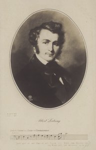 Albert Lortzing, Duitse componist, acteur en zanger door German School